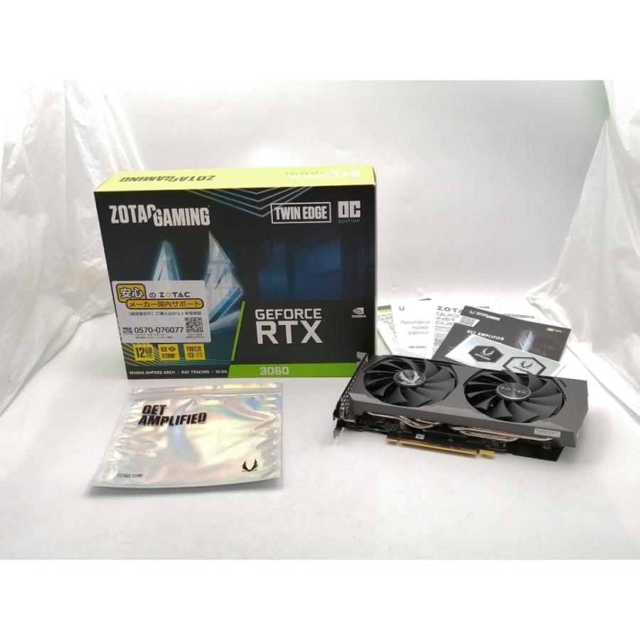 中古】ZOTAC GAMING GeForce RTX 3060 Twin Edge OC (ZT-A30600H-10M