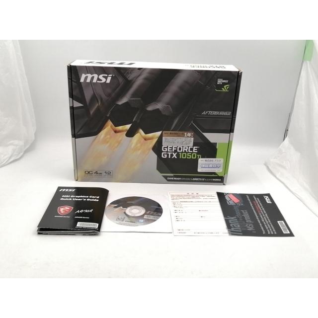 中古】MSI GeForce GTX 1050 Ti 4G OCV1 GTX1050Ti/4GB(GDDR5)/PCI-E