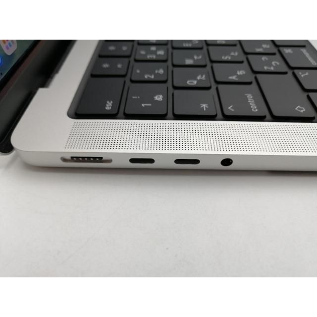 【中古】Apple MacBook Pro 14インチ M1 Pro(CPU:8C/GPU:14C) 16GB/512GB シルバー MKGR3J/A (14インチ, 2021)【ECセンター】保証期間１ヶ月【ランクA】の画像