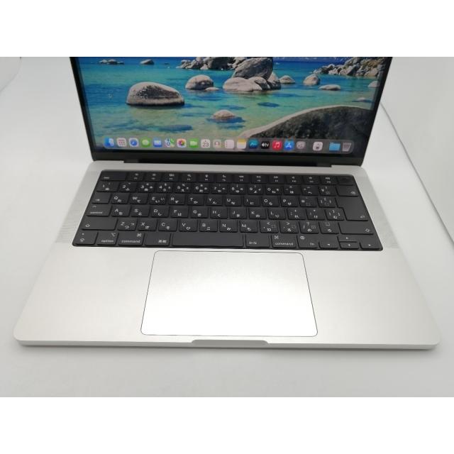 【中古】Apple MacBook Pro 14インチ M1 Pro(CPU:8C/GPU:14C) 16GB/512GB シルバー MKGR3J/A (14インチ, 2021)【ECセンター】保証期間１ヶ月【ランクA】の画像