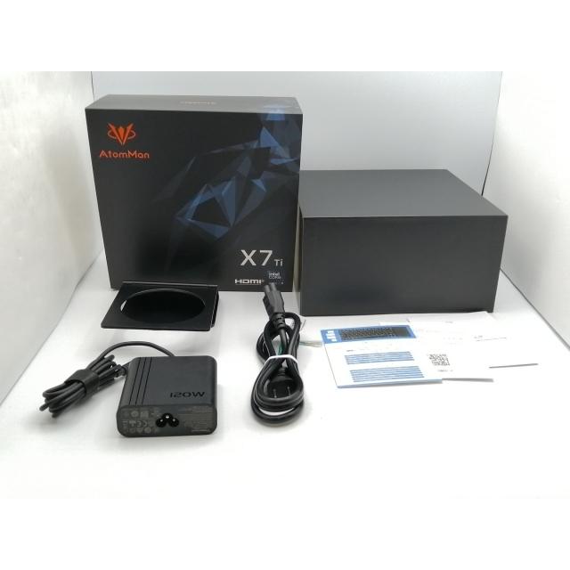 【中古】MINISFORUM AtomMan X7 Ti 185H 【Ultra9 185H 32G 1T(SSD) 5GbE WiFi 】【ECセンター】保証期間１ヶ月【ランクA】の画像
