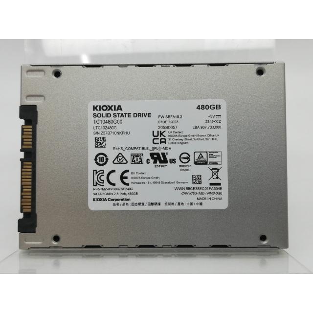中古】KIOXIA EXCERIA SATA SSD-CK480S/J 480GB/SATA【DS秋葉】保証
