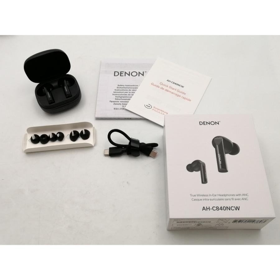 中古】DENON AH-C840NCW-BK [ブラック]【ECセンター】保証期間1ヶ月