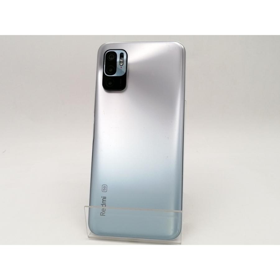 中古】Xiaomi au 【SIMフリー】 Redmi Note 10 JE クロームシルバー
