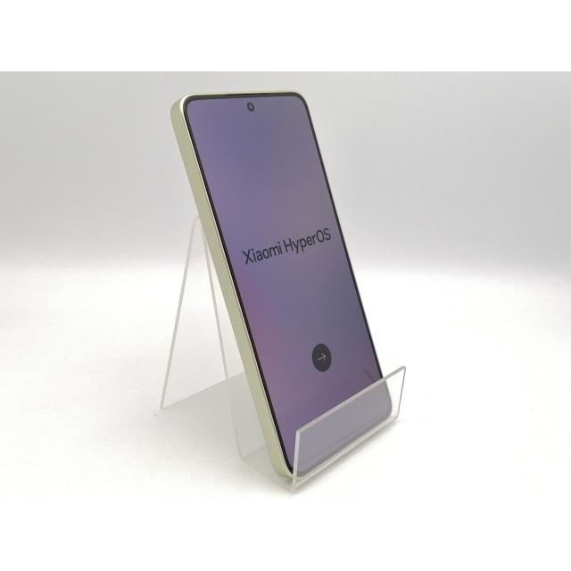 【中古】Xiaomi UQmobile 【SIMフリー】 Xiaomi 14T 12GB 256GB レモングリーン XIG07【ECセンター】保証期間１ヶ月【ランクA】の画像