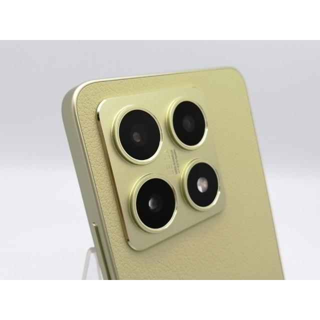 【中古】Xiaomi UQmobile 【SIMフリー】 Xiaomi 14T 12GB 256GB レモングリーン XIG07【ECセンター】保証期間１ヶ月【ランクA】の画像
