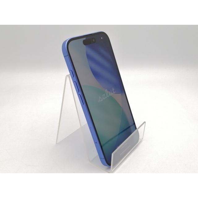 【中古】Apple docomo 【SIMフリー】 iPhone 16 128GB ウルトラマリン MYDU3J/A【ECセンター】保証期間１ヶ月【ランクA】の画像