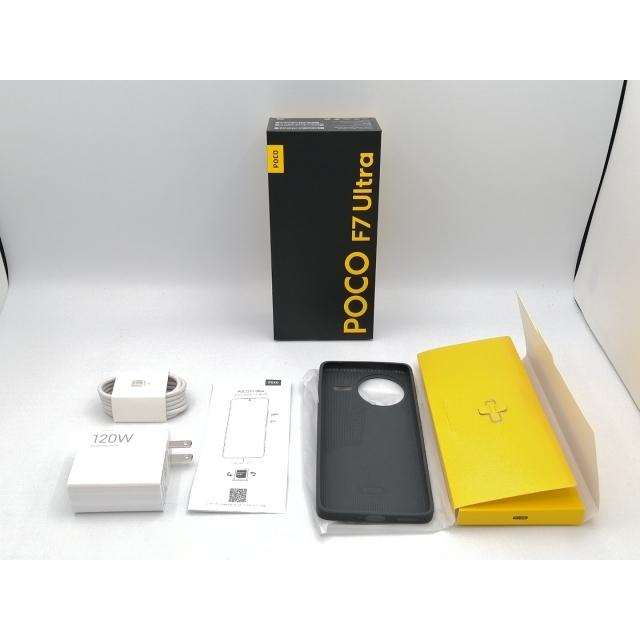 美品国内版　POCO F7 Ultra 12GB+256GB イエロー SIMフリー】POCO F7 Ultra 12GB+256GB イエロー MZB0K42JP Xiaomi