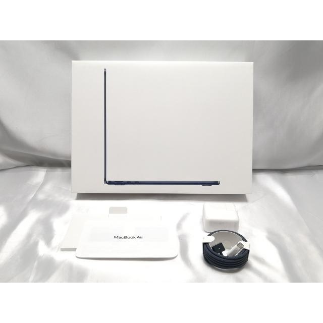 【中古】Apple MacBook Air 13インチ M2(CPU:8C/GPU:8C) 16GB/256GB ミッドナイト MC7X4J/A (M2,2022)【ECセンター】保証期間１ヶ月【ランクB】の画像