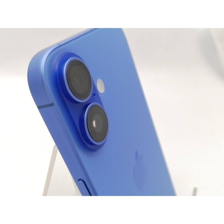 【中古】Apple 楽天モバイル 【SIMフリー】 iPhone 16 128GB ウルトラマリン MYDU3J/A【ECセンター】保証期間１ヶ月【ランクA】の画像