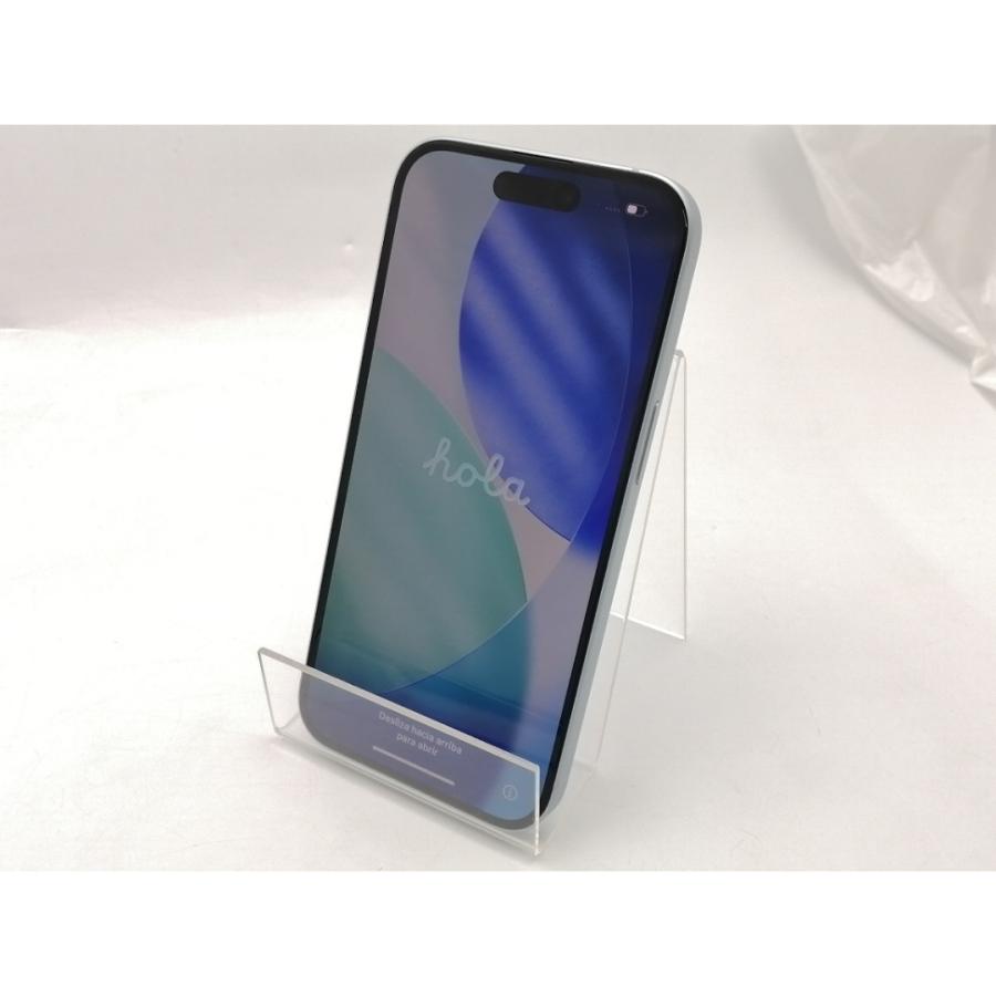 【中古】Apple 国内版 【SIMフリー】 iPhone 15 128GB ブルー MTML3J/A【ECセンター】保証期間１ヶ月【ランクB】の画像