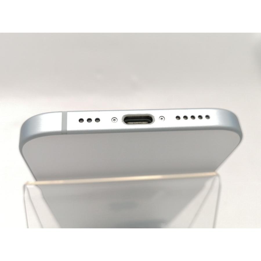 【中古】Apple 国内版 【SIMフリー】 iPhone 15 128GB ブルー MTML3J/A【ECセンター】保証期間１ヶ月【ランクB】の画像
