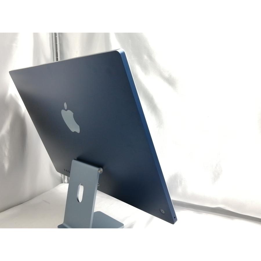 【中古】Apple iMac 24インチ CTO (M3・2023) ブルー M3(CPU:8C/GPU:10C)/8G/256G/1GbE(AC)/TouchID搭載KB【ECセンター】保証期間１ヶ月【ランクA】の画像