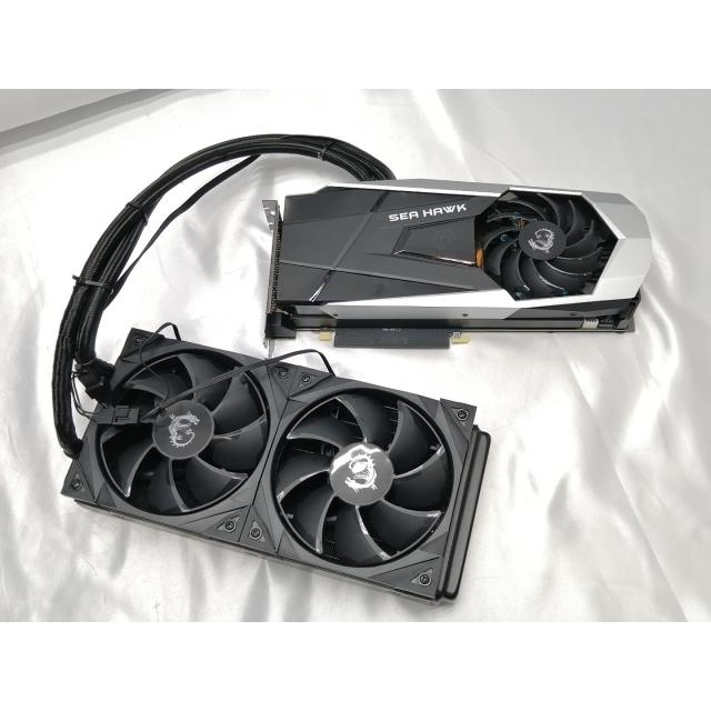 中古】MSI GeForce RTX 3080 SEA HAWK X 10G LHR RTX3080(LHR)/10GB