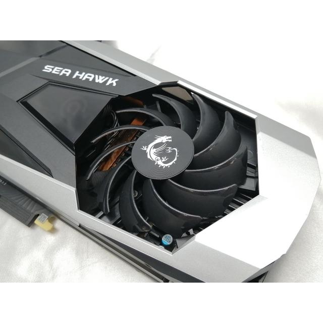 中古】MSI GeForce RTX 3080 SEA HAWK X 10G LHR RTX3080(LHR)/10GB
