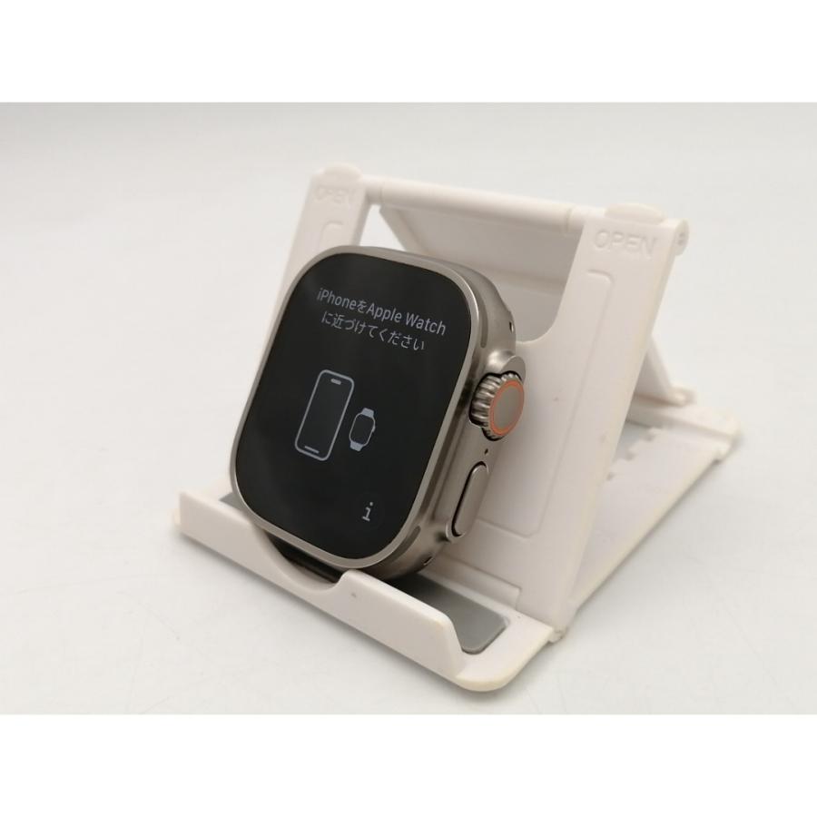 【中古】Apple Apple Watch Ultra 49mm Cellular チタニウムケース (バンド無し)【ECセンター】保証期間１ヶ月【ランクA】の画像