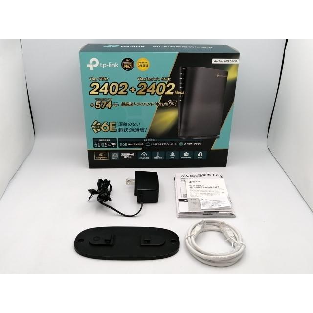 中古】TP-LINK Archer AXE5400 Wi-Fi6E(11ax)対応無線LANルーター/2023