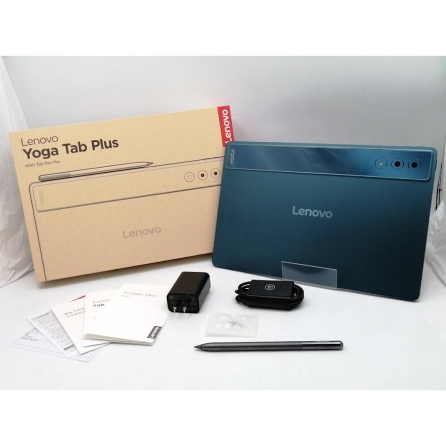 【中古】Lenovo 国内版 【Wi-Fi】 Yoga Tab Plus ZAEG0149JP [タイダルティール] 【Snapdragon 8 Gen3/16GB/256GB】【ECセンター】保証期間１ヶ月【ランクA】の画像