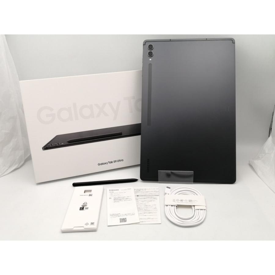 【中古】国内版 【Wi-Fi】 Galaxy Tab S9 Ultra グラファイト SM-X910NZAEXJP 【Snapdragon 8 Gen 2 for Galaxy/12GB/512GB】【ECセンター】保証期間１ヶ月の画像
