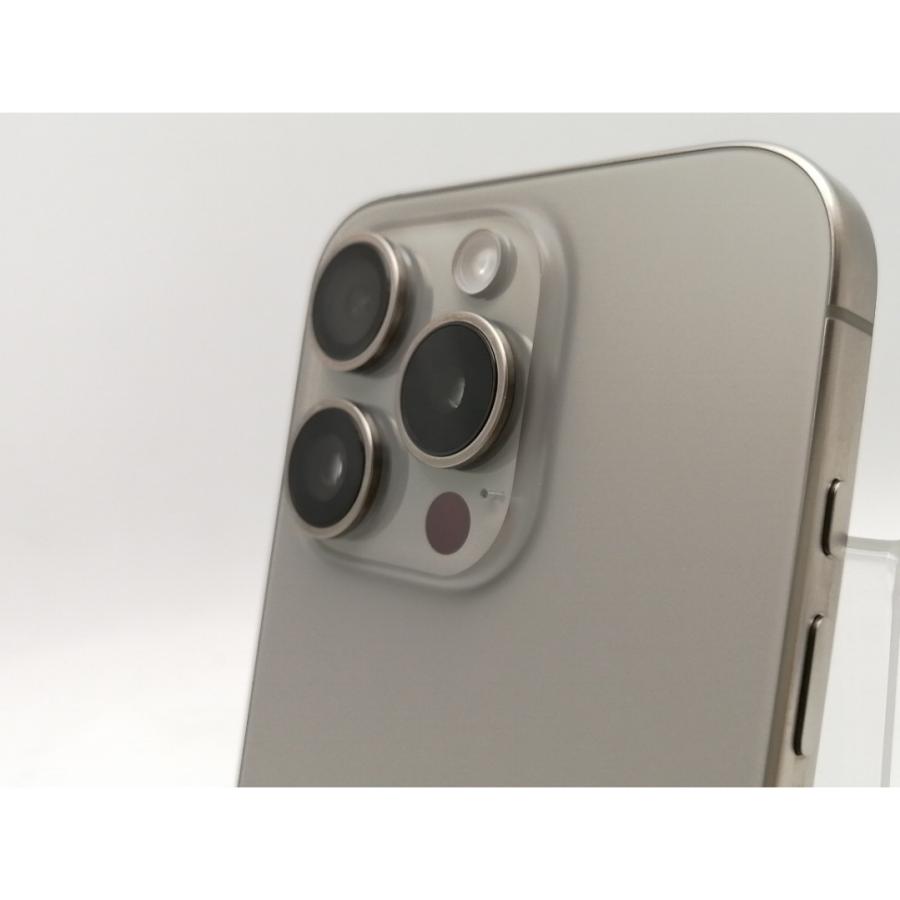 【中古】Apple 国内版 【SIMフリー】 iPhone 15 Pro 256GB ナチュラルチタニウム MTUF3J/A【ECセンター】保証期間１ヶ月【ランクA】の画像
