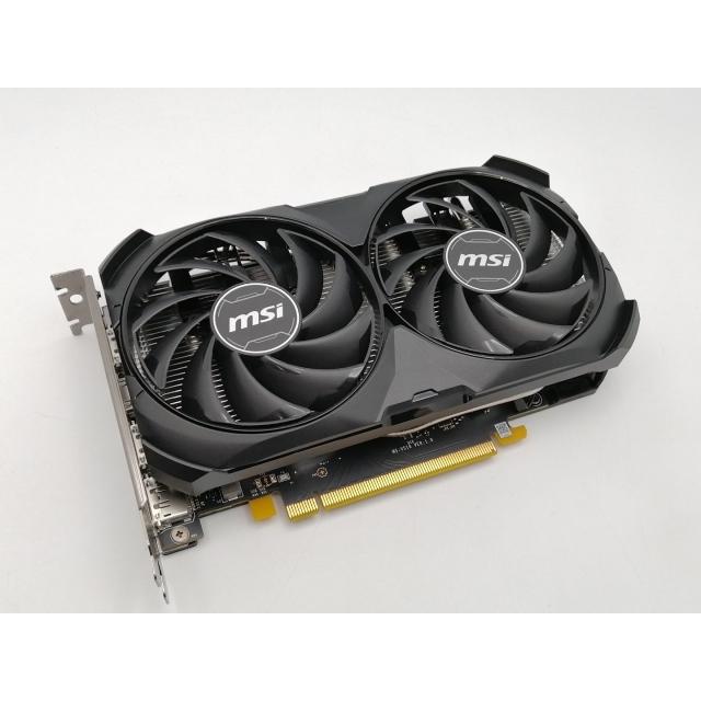 中古】MSI GeForce RTX 4060 VENTUS 2X BLACK 8G OC RTX4060/8GB(GDDR6