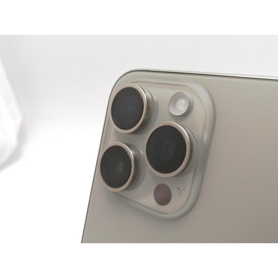 【中古】Apple 国内版 【SIMフリー】 iPhone 15 Pro Max 1TB ナチュラルチタニウム MU713J/A【ECセンター】保証期間１ヶ月【ランクB】の画像