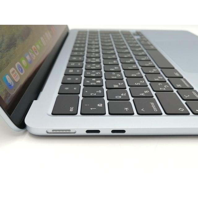 【中古】Apple MacBook Air 13インチ (M4,2025) M4(CPU:10C/GPU:10C) 24GB/512GB スカイブルー MC6V4J/A【ECセンター】保証期間１ヶ月【ランクA】の画像