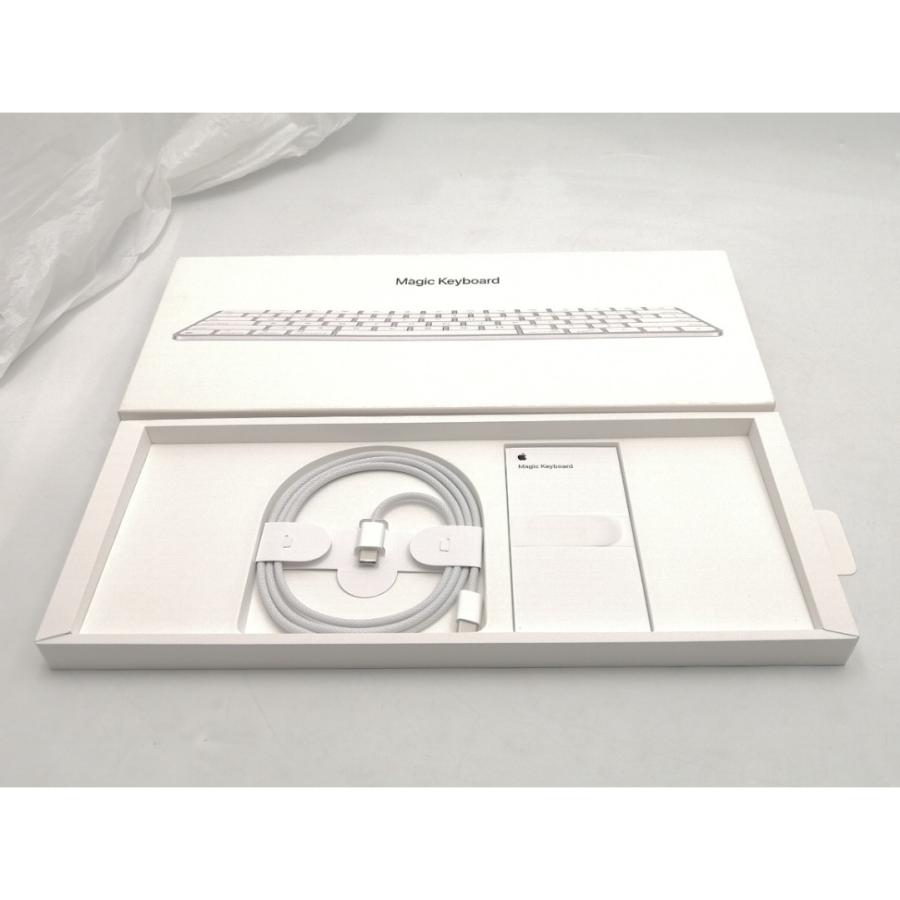 中古】Apple Magic Keyboard（2024/USB-C/テンキーなし）- 日本語(JIS