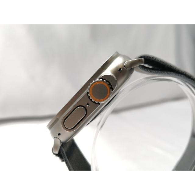 【中古】Apple Apple Watch Ultra2 49mm Cellular チタニウムケース/ブルー/ブラックトレイルループ(M/L) MRF63J/A【ECセンター】保証期間１ヶ月【ランクB】の画像
