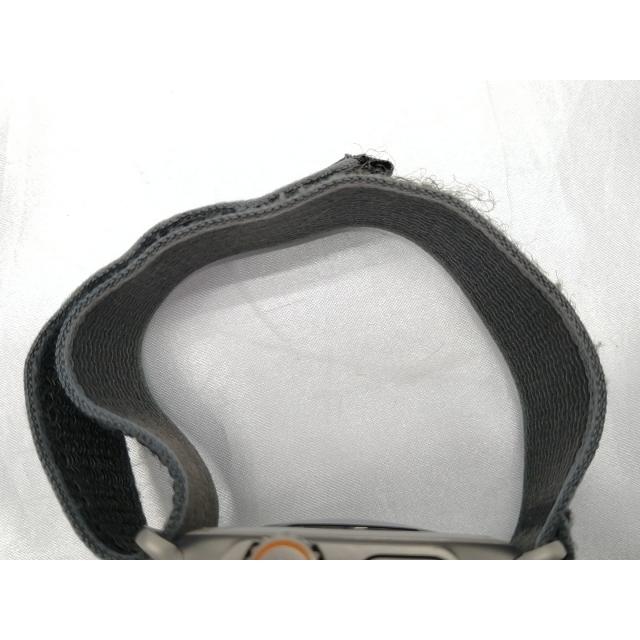 【中古】Apple Apple Watch Ultra2 49mm Cellular チタニウムケース/ブルー/ブラックトレイルループ(M/L) MRF63J/A【ECセンター】保証期間１ヶ月【ランクB】の画像