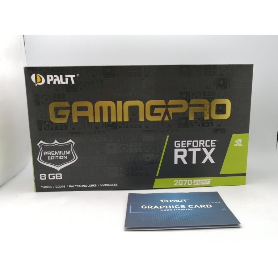 中古】Palit GeForce RTX 2070 SUPER GP PREMIUM（NE6207SS19P2-180T
