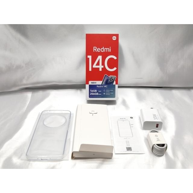 中古】Xiaomi 国内版 【SIMフリー】 Redmi 14C スターリーブルー 8GB