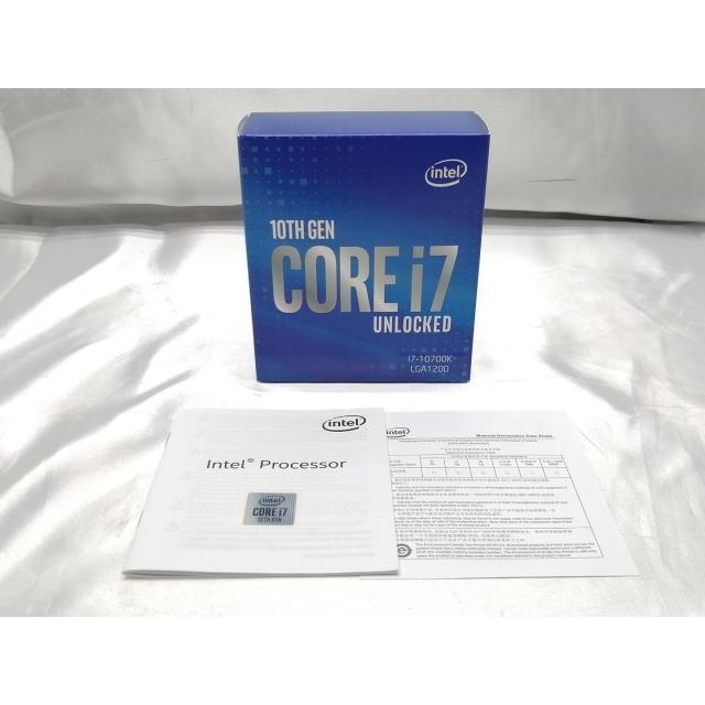 中古】Intel Core i7-10700K (3.8GHz/TB:5.1GHz) BOX LGA1200/8C/16T