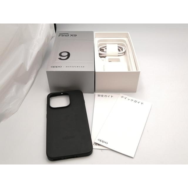 中古】Oppo 国内版 【SIMフリー】 OPPO Find X9 スペースブラック 16GB