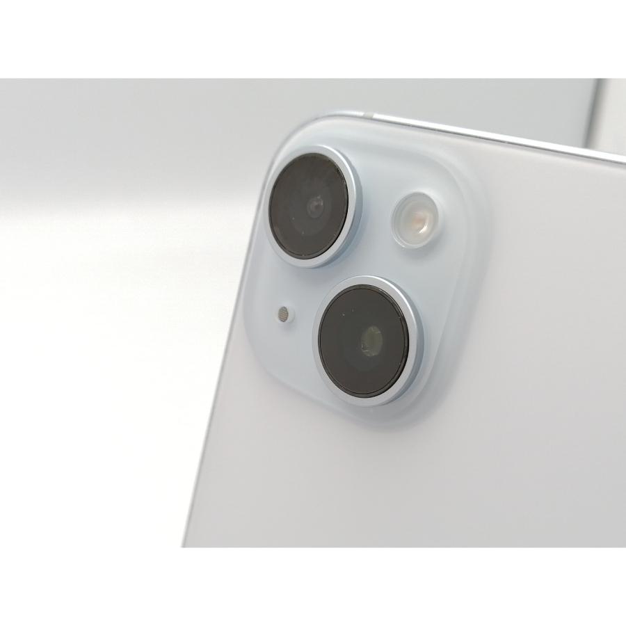 【中古】Apple 国内版 【SIMフリー】 iPhone 15 Plus 256GB ブルー MU0N3J/A【ECセンター】保証期間１ヶ月【ランクB】の画像