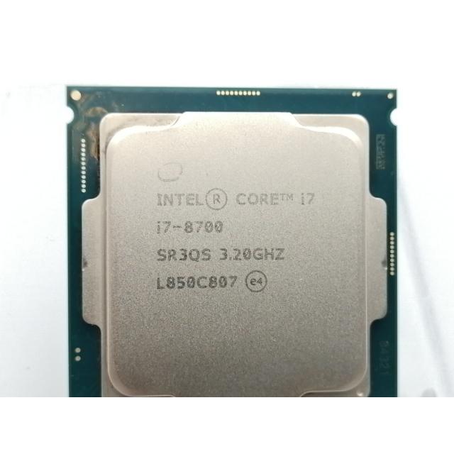 中古】Intel Core i7-8700 (3.2GHz/TB:4.6GHz) bulk LGA1151/6C/12T/L3