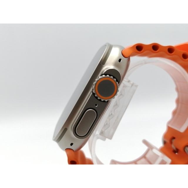 【中古】Apple Apple Watch Ultra2 49mm Cellular チタニウムケース/オレンジオーシャンバンド MREH3J/A【ECセンター】保証期間１ヶ月【ランクA】の画像