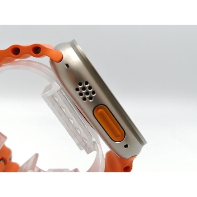 【中古】Apple Apple Watch Ultra2 49mm Cellular チタニウムケース/オレンジオーシャンバンド MREH3J/A【ECセンター】保証期間１ヶ月【ランクA】の画像