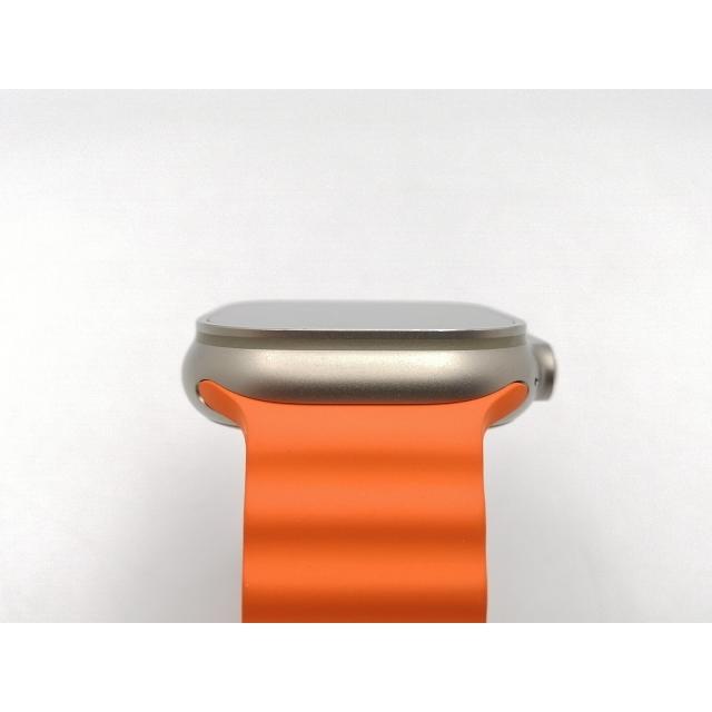 【中古】Apple Apple Watch Ultra2 49mm Cellular チタニウムケース/オレンジオーシャンバンド MREH3J/A【ECセンター】保証期間１ヶ月【ランクA】の画像
