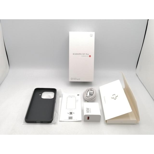 中古】Xiaomi 国内版 【SIMフリー】 Xiaomi 15T Pro ブラック 12GB