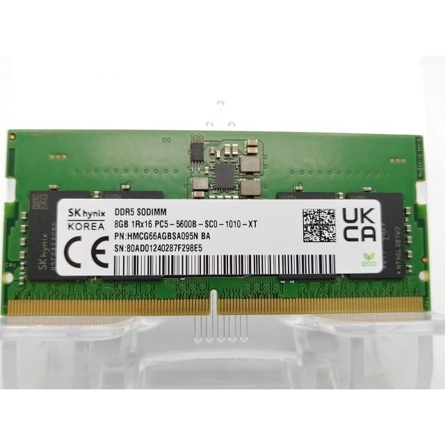 中古】262PIN SODIMM 8GB DDR5-5600(PC5-44800)【ノートPC用】【EC