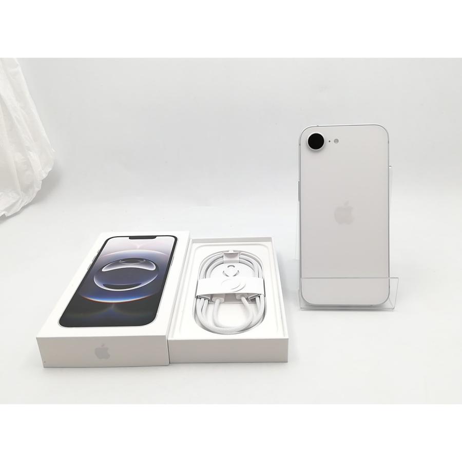 Apple iPhone16e ホワイト 本体［中古未使用品］ iPhone 16e Apple アップル 128GB【中古(未使用品)】 ホワイト イオン