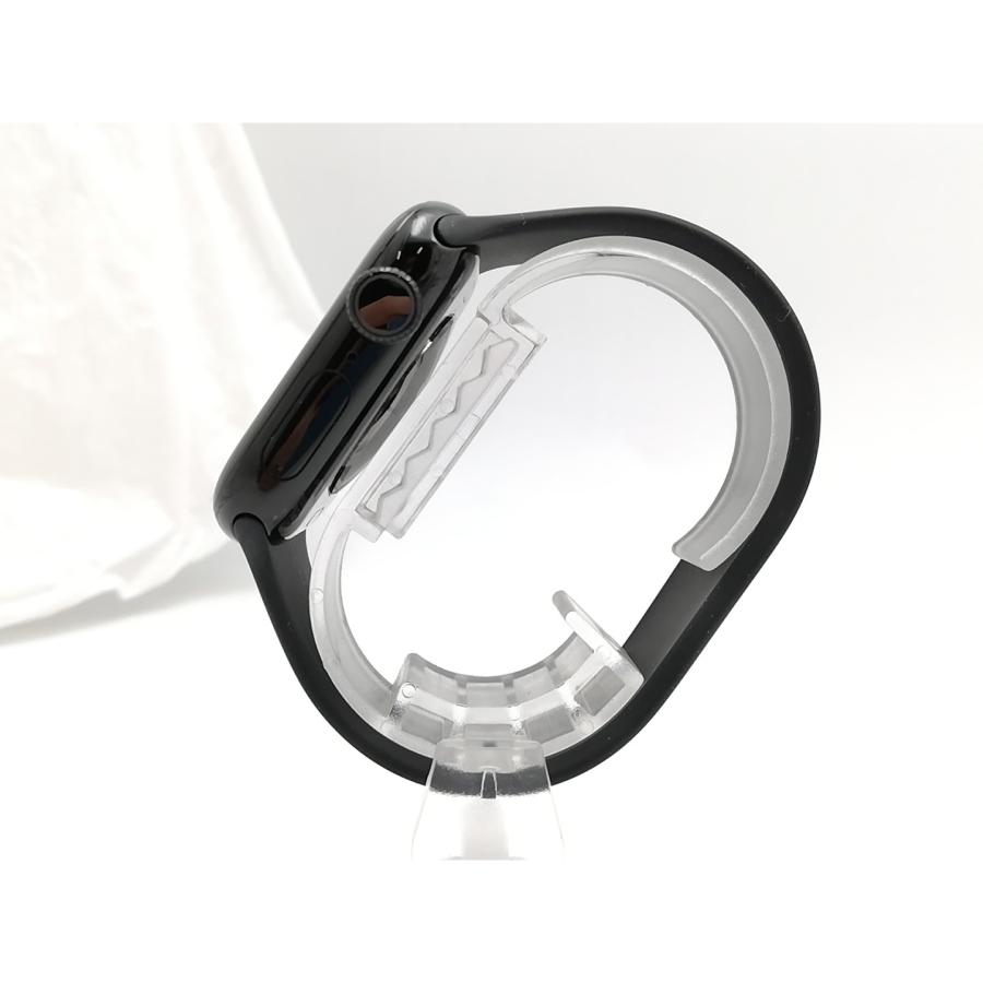 【中古】Apple Watch Series11 42mm GPS ジェットブラックアルミニウムケース/ソロループ ブラック サイズ4 MEW04J/A + MY7T3FE/A【ECセンター】保証期間１ヶ月の画像