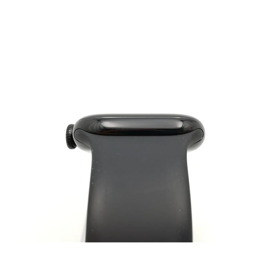 【中古】Apple Watch Series11 42mm GPS ジェットブラックアルミニウムケース/ソロループ ブラック サイズ4 MEW04J/A + MY7T3FE/A【ECセンター】保証期間１ヶ月の画像