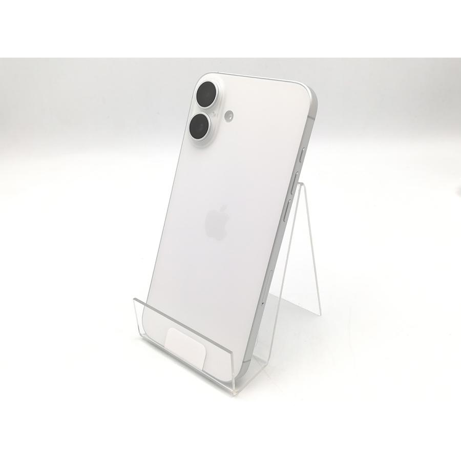 【未使用】Apple 楽天モバイル 【SIMフリー】 iPhone 16 Plus 128GB ホワイト MXVC3J/A【ECセンター】保証期間３ヶ月の画像
