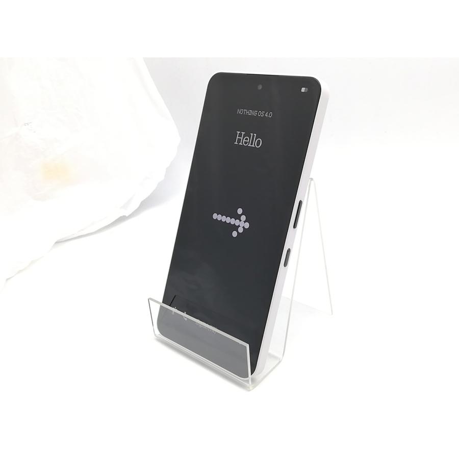 【新品未開封】Nothing phone 3a 12GB/256GB ホワイト 中古】NOTHING 国内版 【SIMフリー】 Nothing Phone (3a) ホワイト