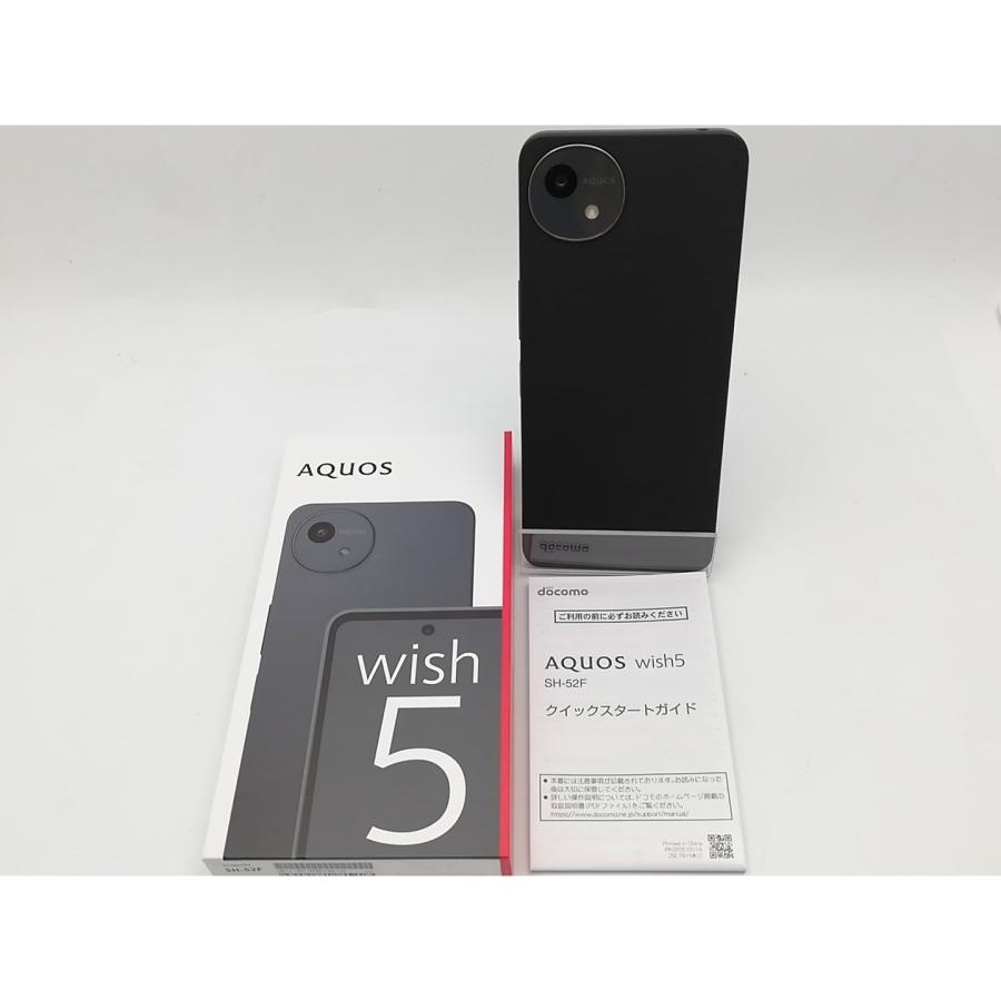 AQUOS wish 5 SH-52F 本体　スミ（中古） 中古】SHARP docomo 【SIMフリー】 AQUOS wish5 スミ 4GB 64GB SH-52F