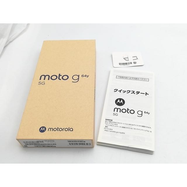 中古】MOTOROLA ymobile 【SIMフリー】 moto g64y 5G バニラクリーム