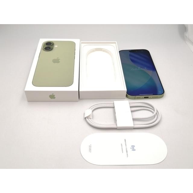 中古】Apple 国内版 【SIMフリー】 iPhone 17 256GB セージ MG6C4J/A