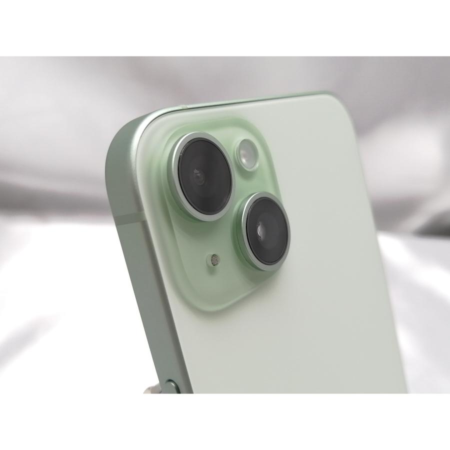 【中古】Apple docomo 【SIMフリー】 iPhone 15 Plus 128GB グリーン MU0E3J/A【ECセンター】保証期間１ヶ月【ランクB】の画像